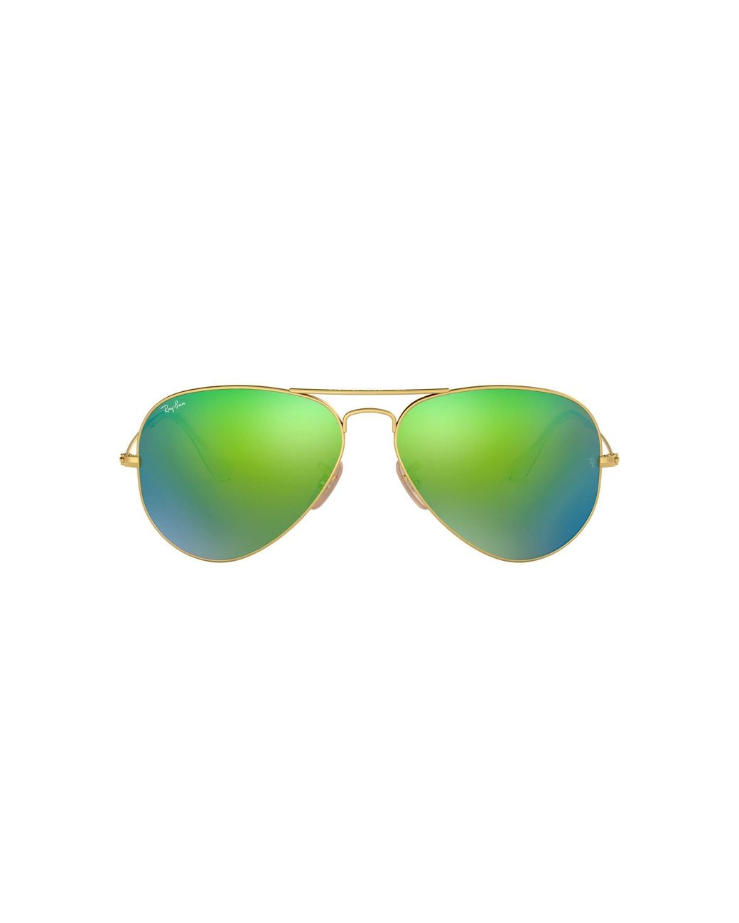 RayBan Rb3025 Classic Polarized Aviator Sunglasses in Green Lyst