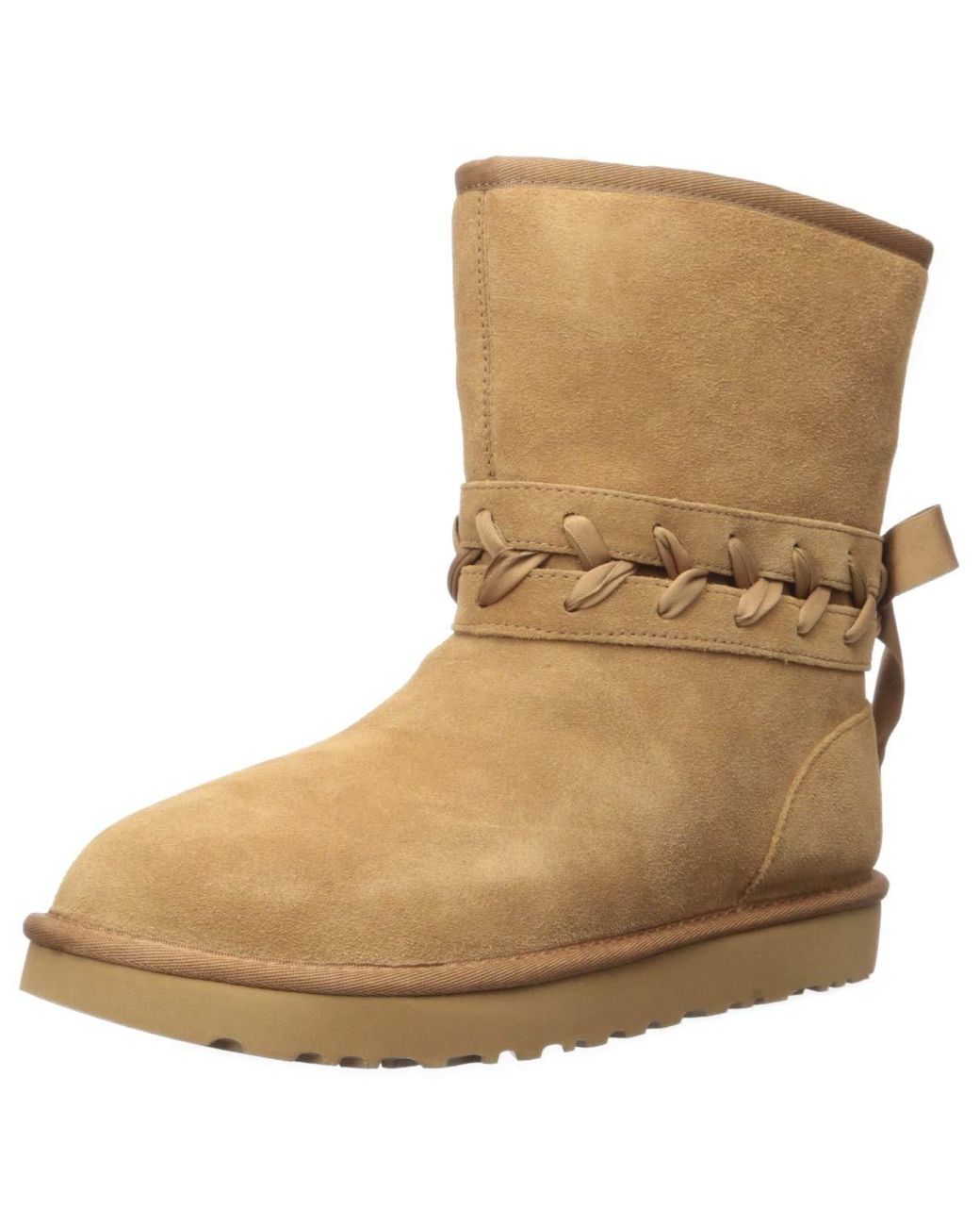 UGG Classic Lace Short Fashion Boot in Chestnut (Brown) - Save 24% - Lyst