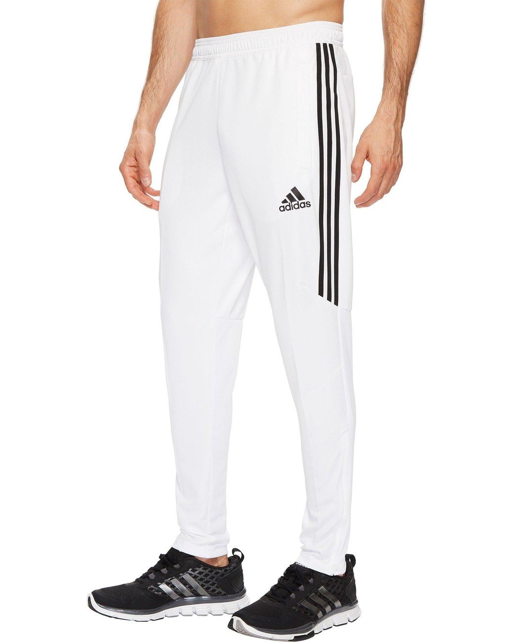 adidas Soccer Tiro 17 Pants in White for Men | Lyst