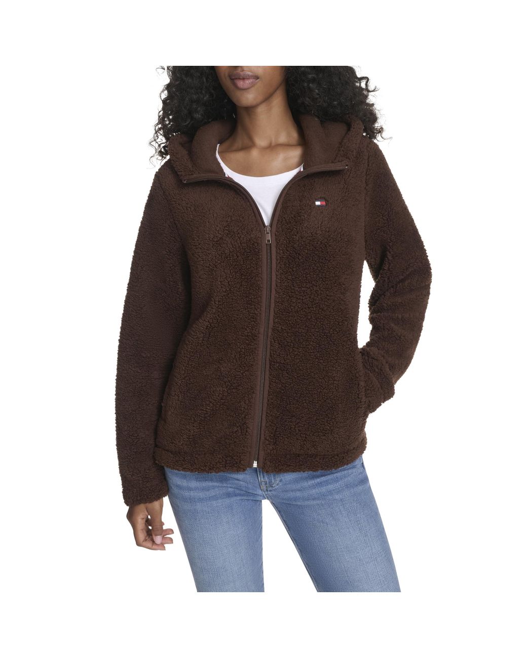 Winter Wear Tommy Hilfiger Sherpa Hoodie Hilfiger Sherpa Hoodie