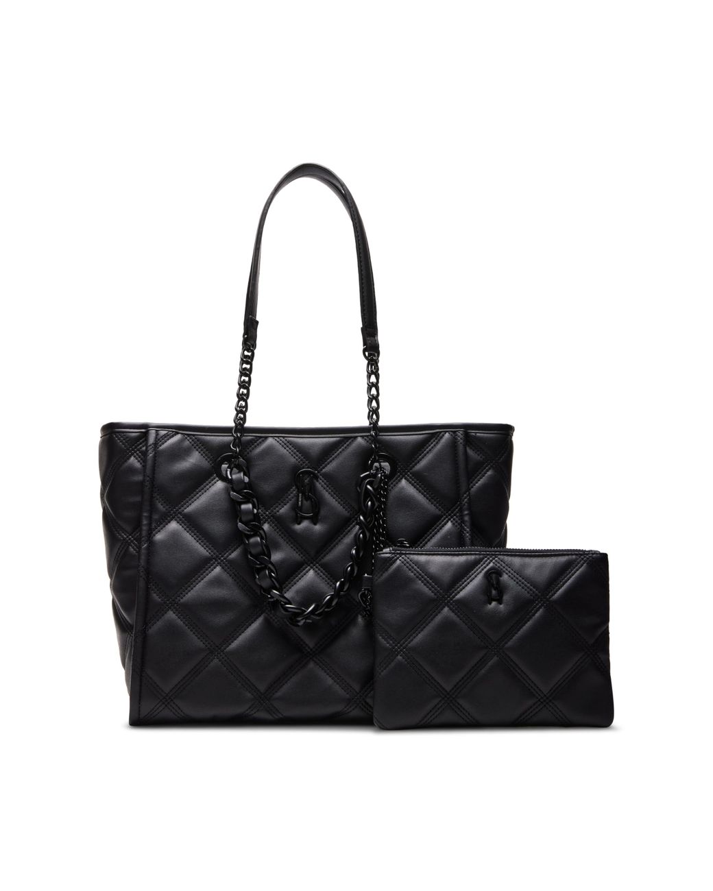 Steve madden tote bag black hotsell