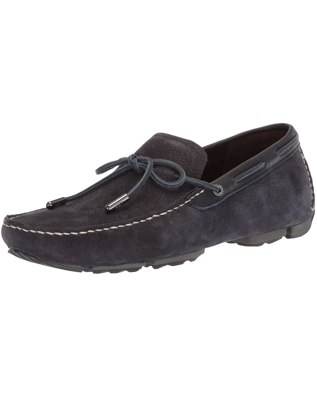 UGG Bel-air Lace Slip-on Driving Style Loafer in Navy (Blue) for Men - Save  55% | Lyst