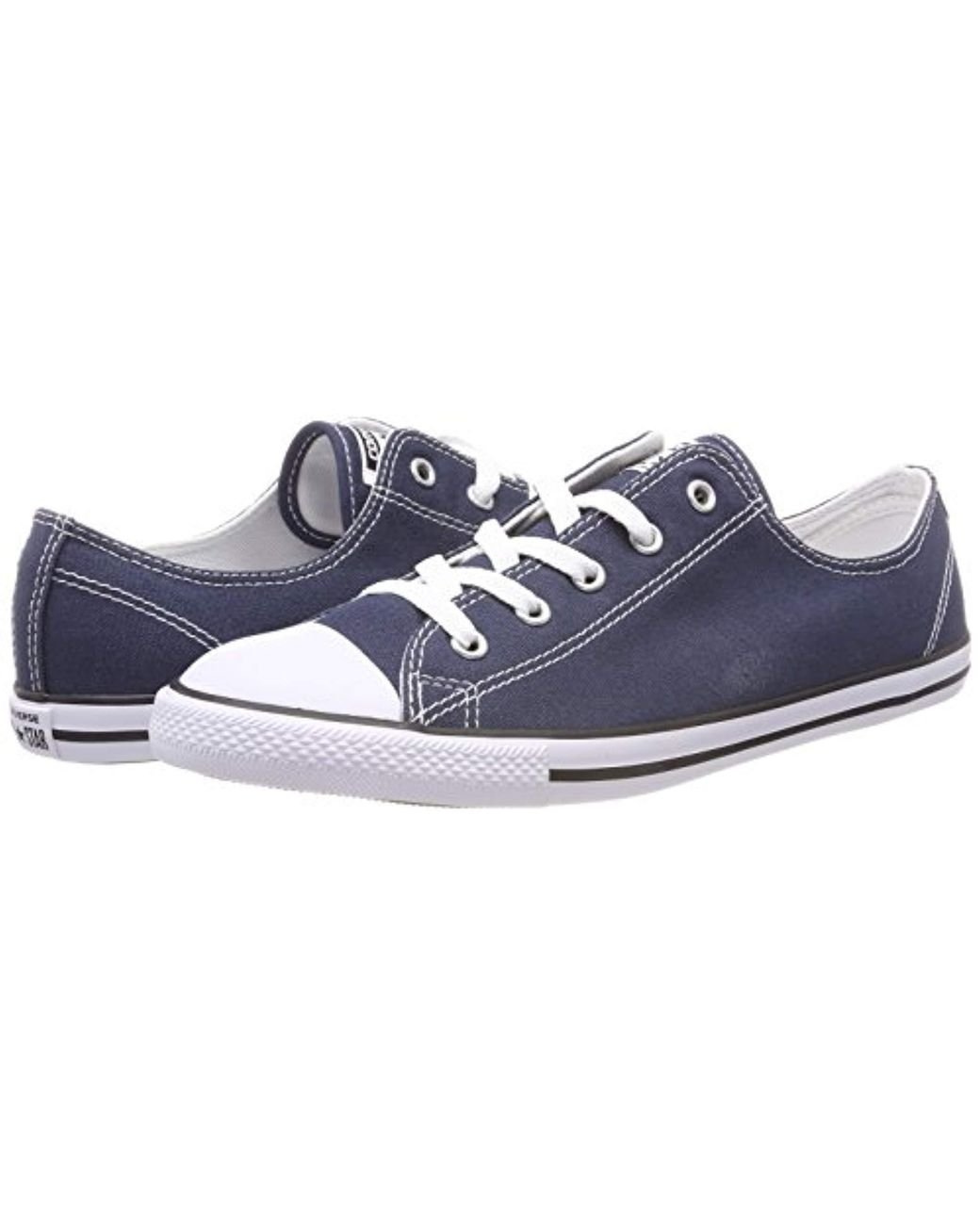 Converse Rubber 's As As Dainty Ox Trainers in Navy Blue (Blue) | Lyst