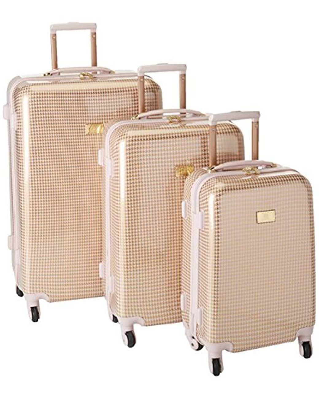 Anne Klein 3 Piece Hardside Spinner Luggage Suitcase Set | Lyst