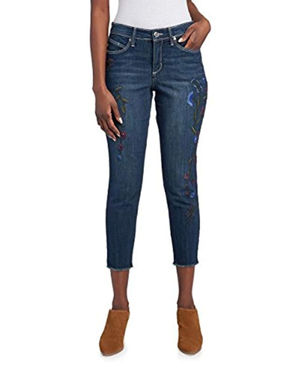 bandolino floral jeans