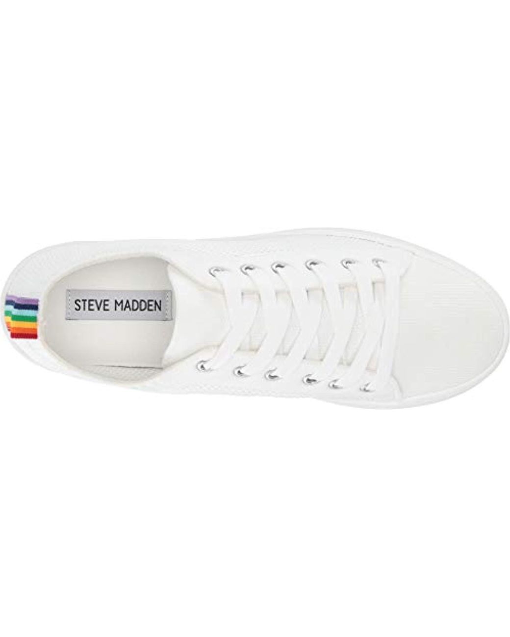 Steve Madden Bardo Sneaker in White | Lyst