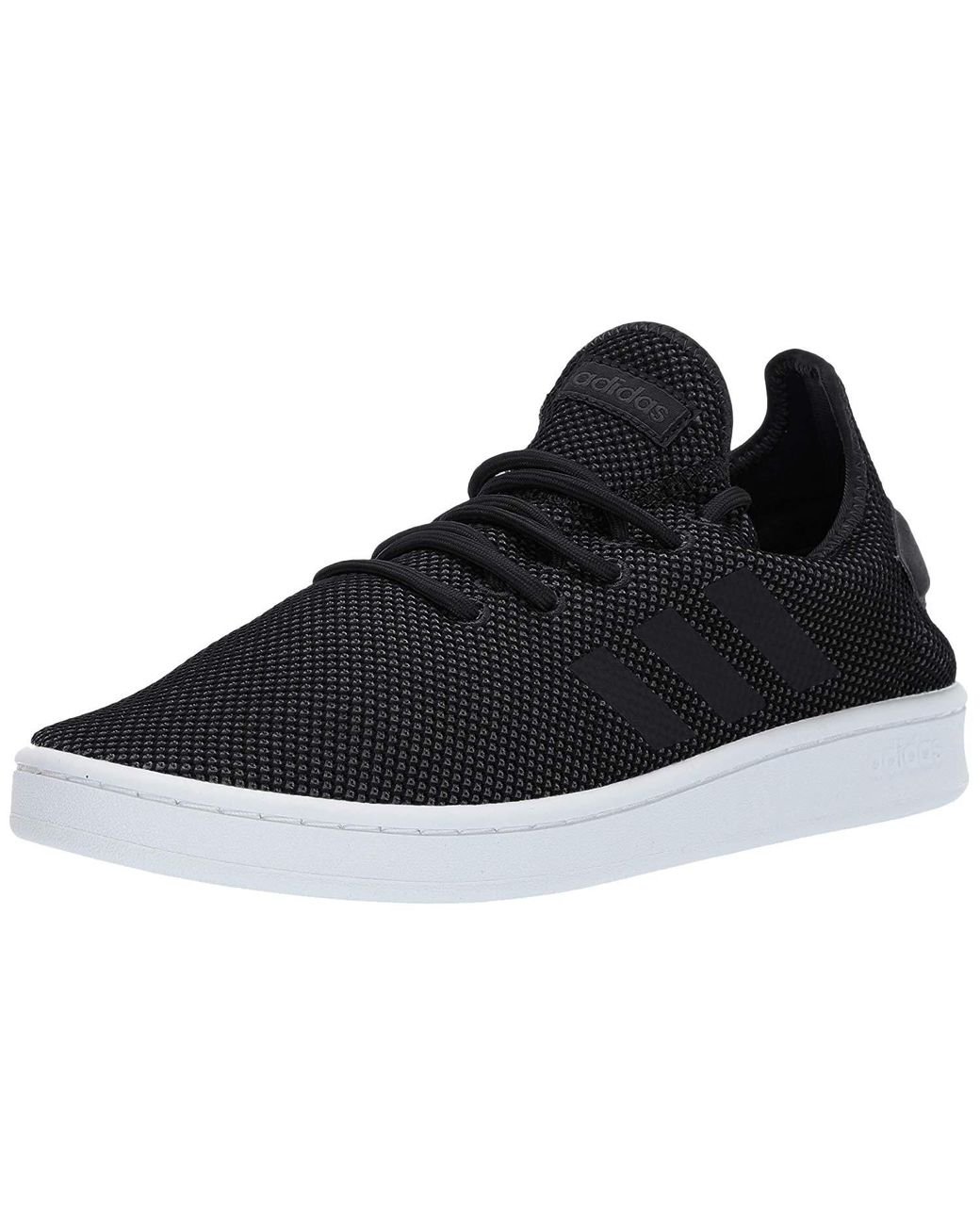 adidas Rubber Court Adapt Shoes in Black/Black/White (Black) for Men - Save  72% | Lyst