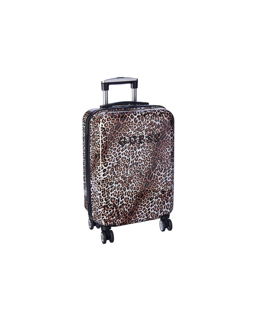 Guess Mimsy Carry on luggage Leopard 14.25 X 7.5 X 20 Lyst UK