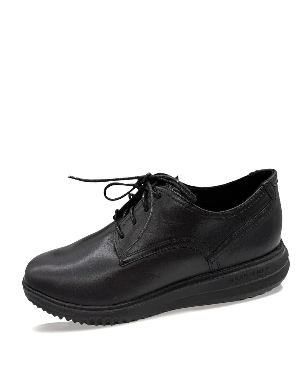 Cole Haan Grand+ Plain Toe Oxfords in Black for Men Lyst