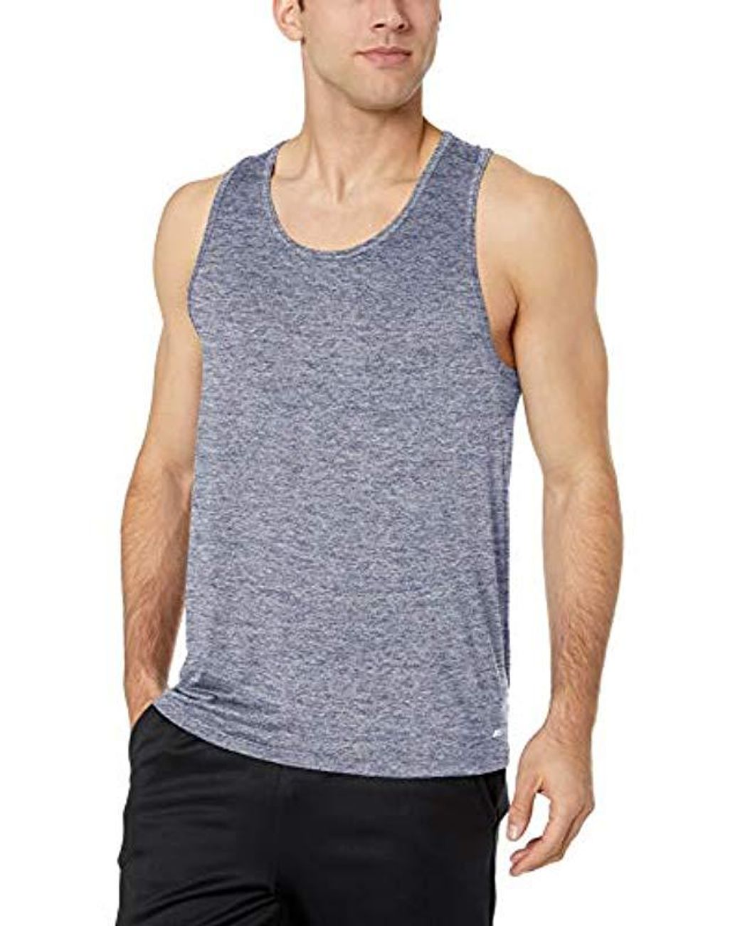 Amazon Essentials Tech Stretch Performance Tank Top Shirt in Blue for