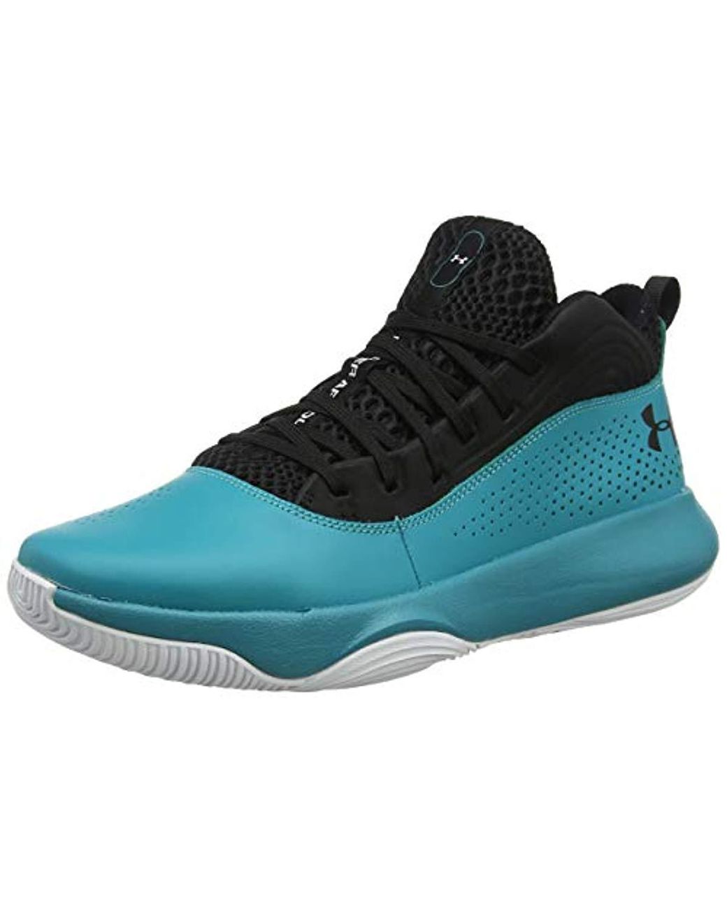 Under Armour Lockdown 4 Basketball Shoes in Black for Men | Lyst