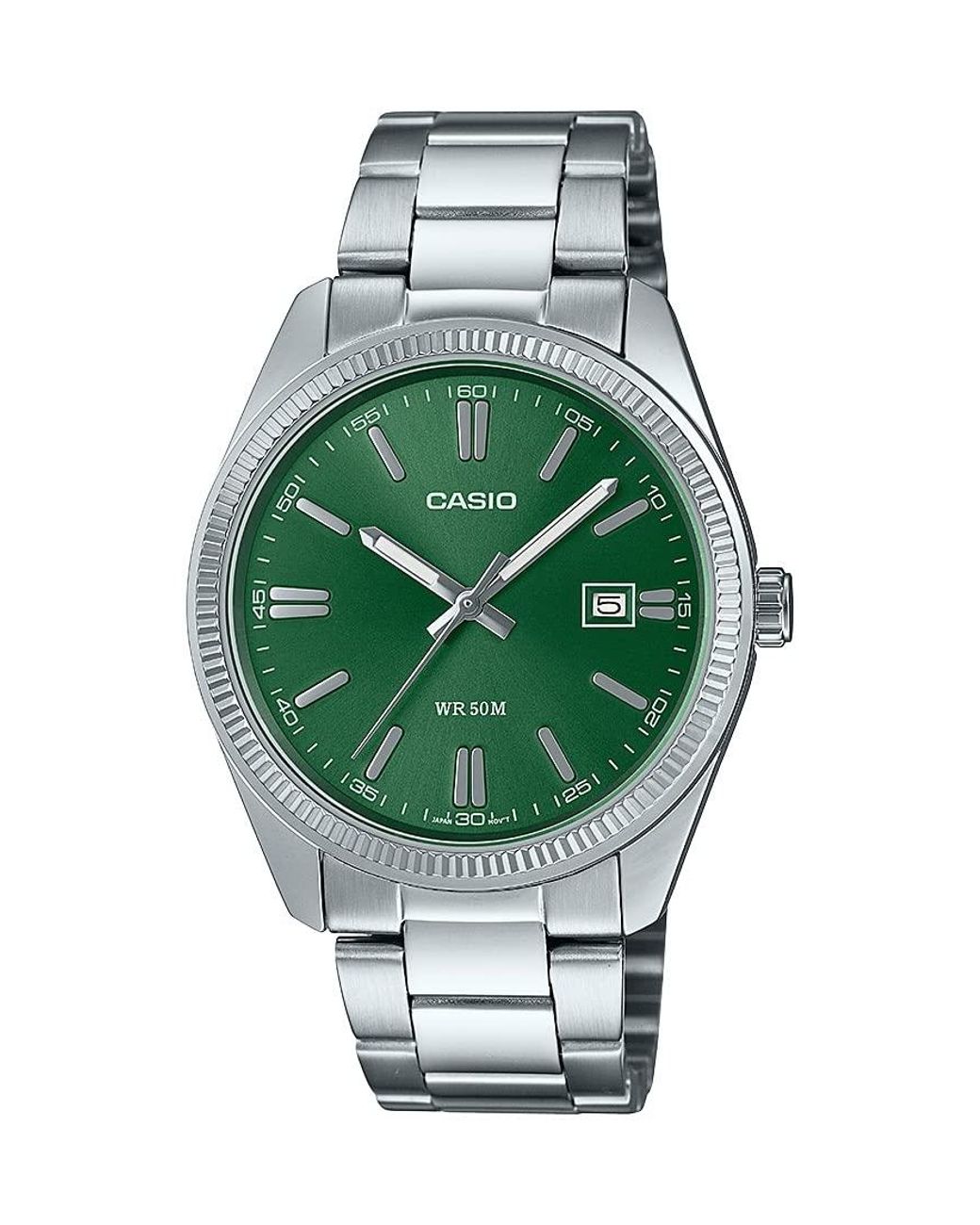 G-Shock Quartz Date Indicator 38mm Watch Mtp-1302d-3av in Green for Men |  Lyst