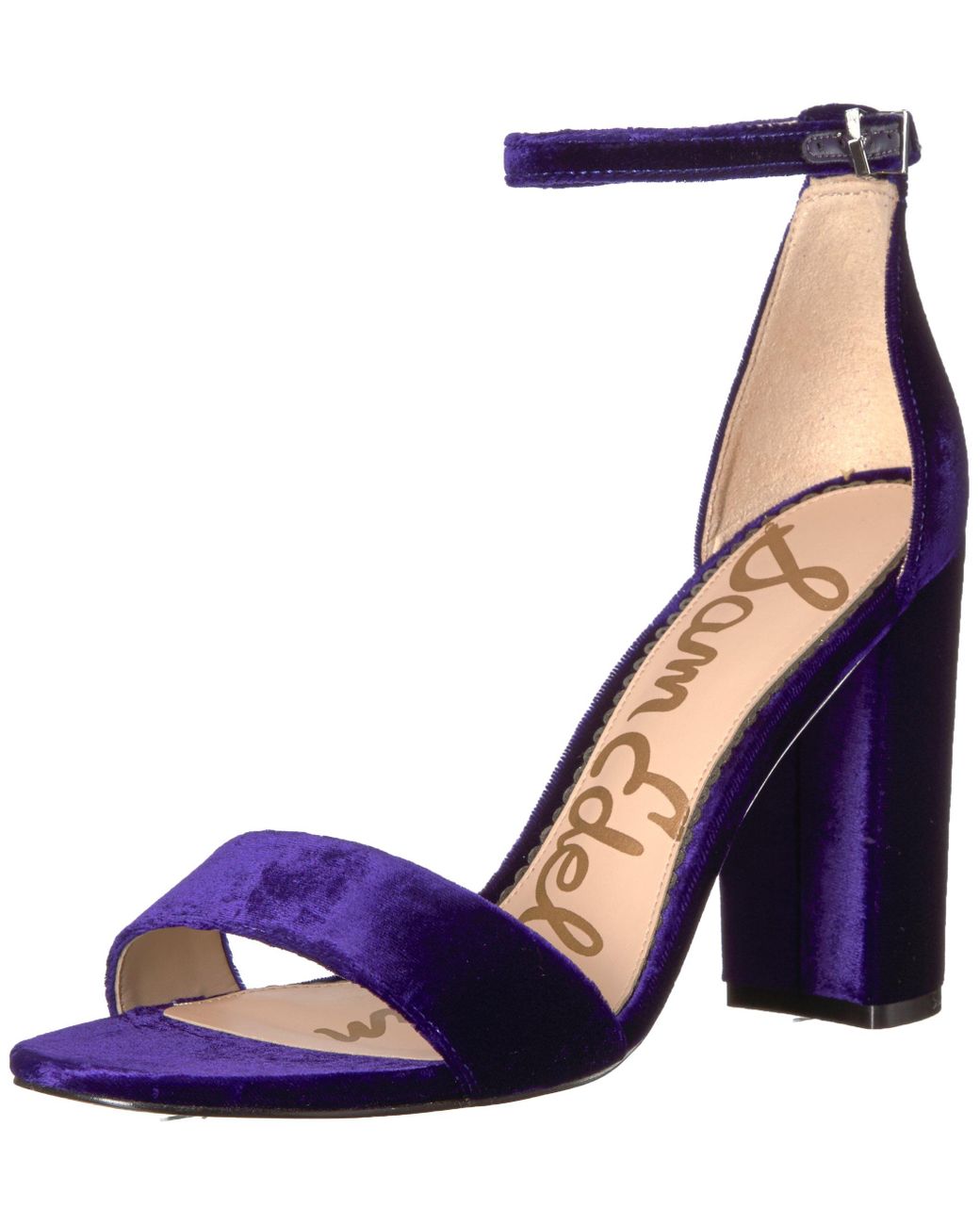 Sam Edelman Yaro Heeled Sandal in Purple Save 14 Lyst