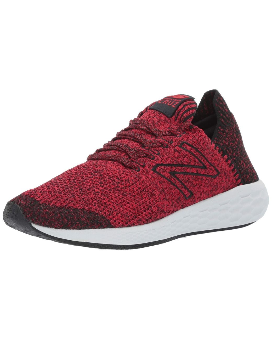 New Balance Felt Fresh Foam Cruz V2 Sockfit Running Shoes in Red for Men - Save 61% - Lyst