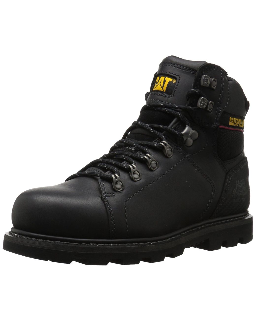 Caterpillar Cat Second Shift Work Boots in Black for Men Lyst