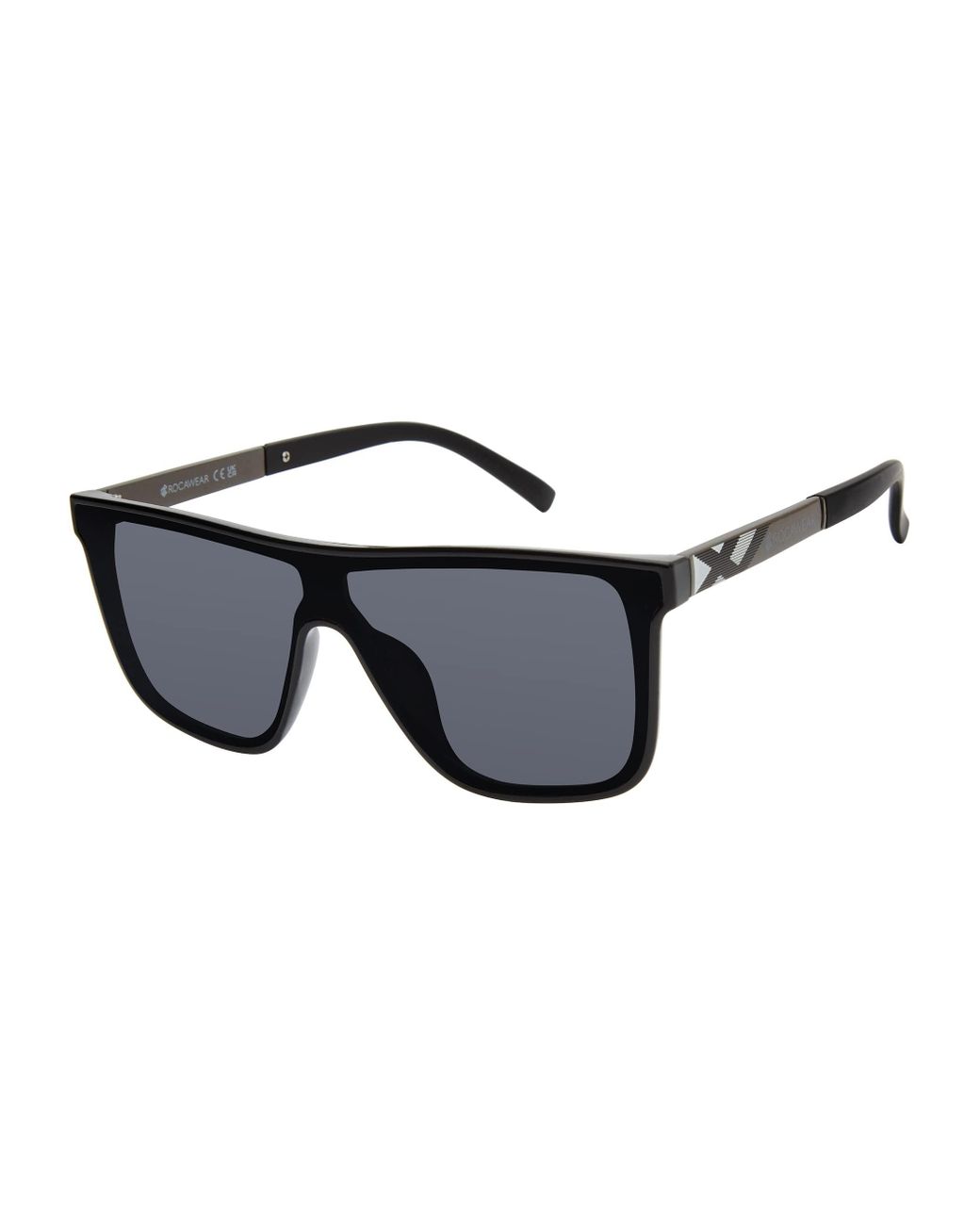 Rocawear R1543 Modern Uv Protective Square Shield Sunglasses. Gifts For  With Flair in Black for Men | Lyst