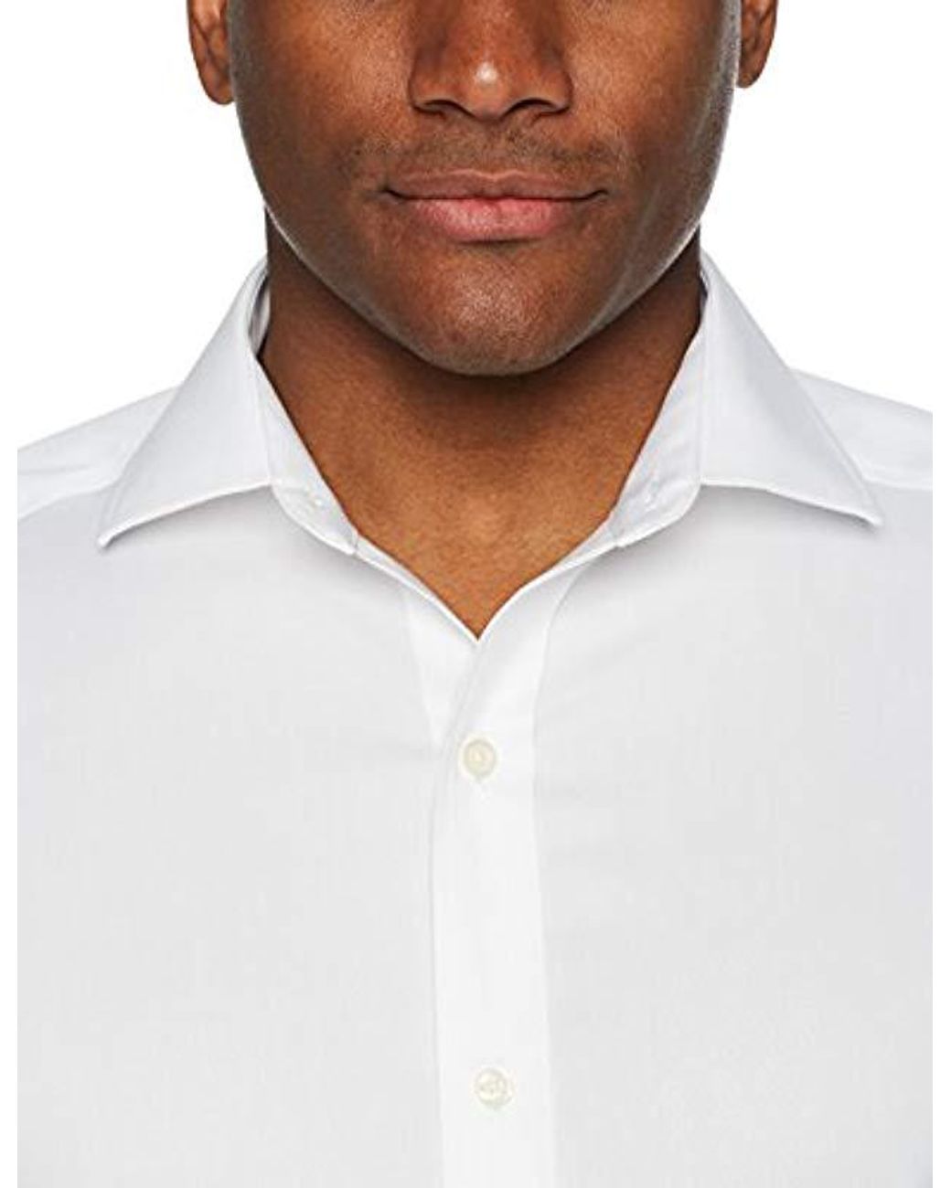 BUTTONED DOWN Mens Classic Fit French Cuff Dress Shirt Brand Spread Collar Supima Cotton Non-Iron