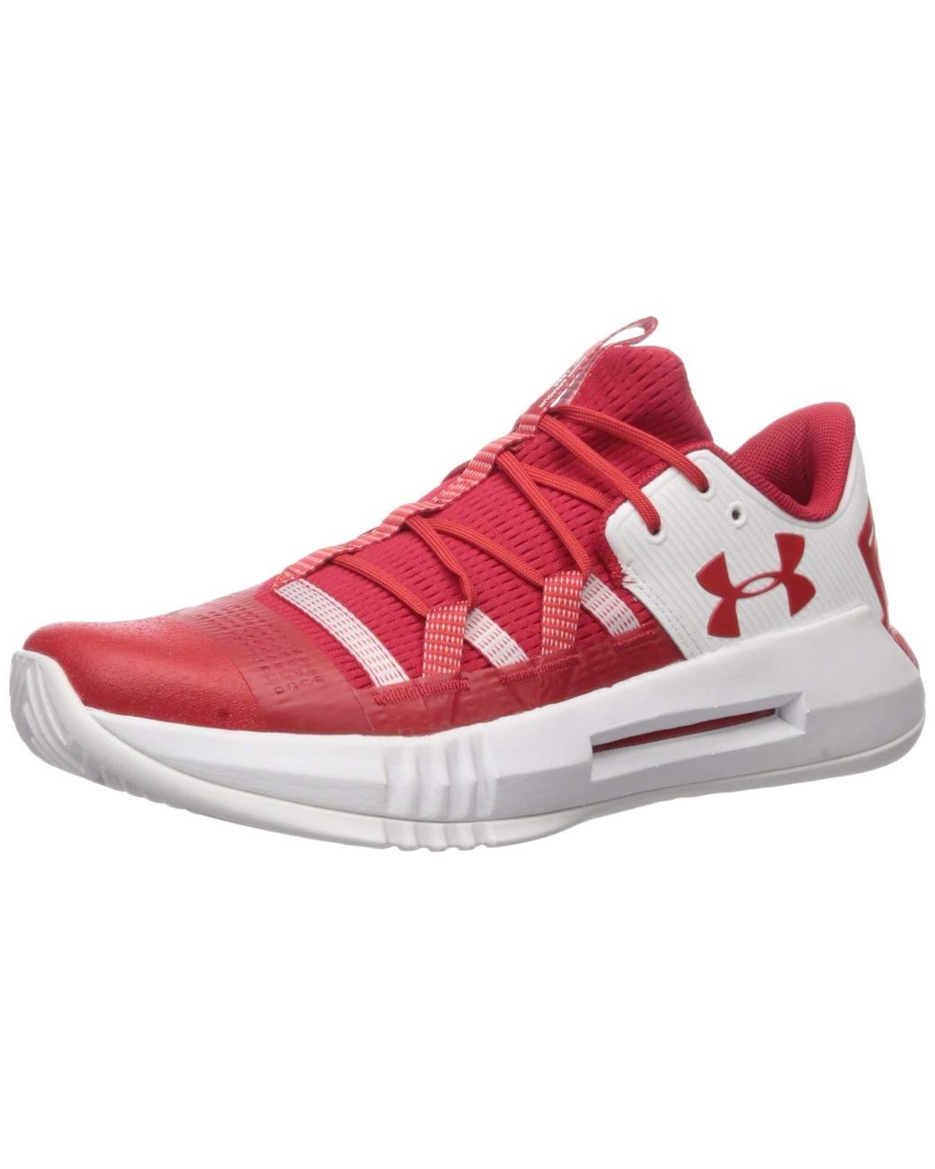 Under Armour Mens Block City 2.0 Volleyball Shoe in Red for Men Lyst