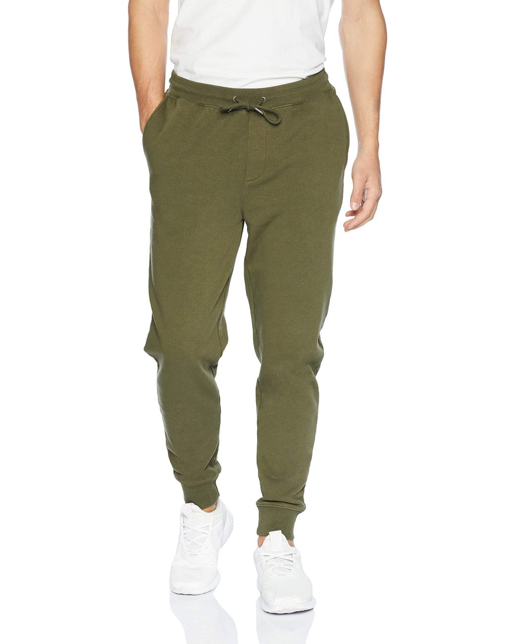 olive cargo joggers mens