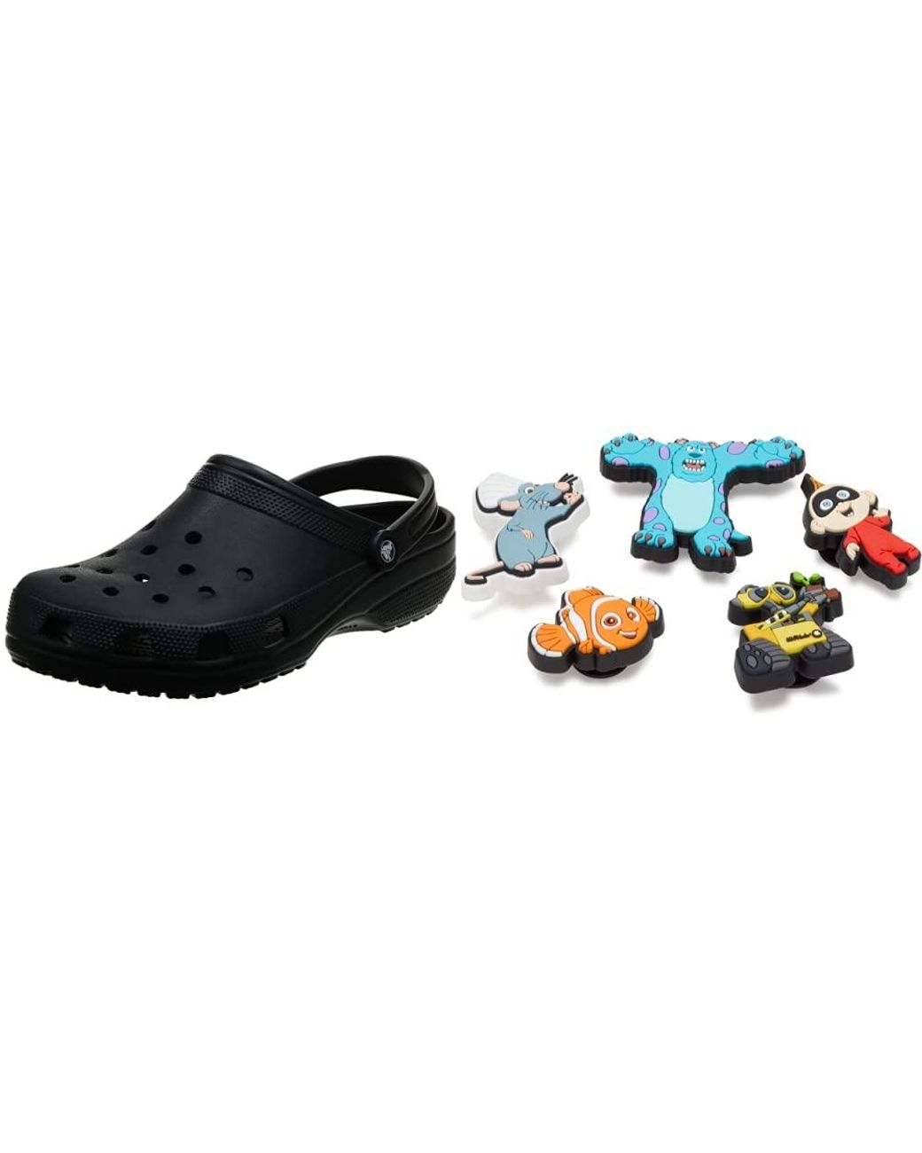 Crocs™ Classic Disney Jibbitz Shoe Charms Clogs in Black Lyst