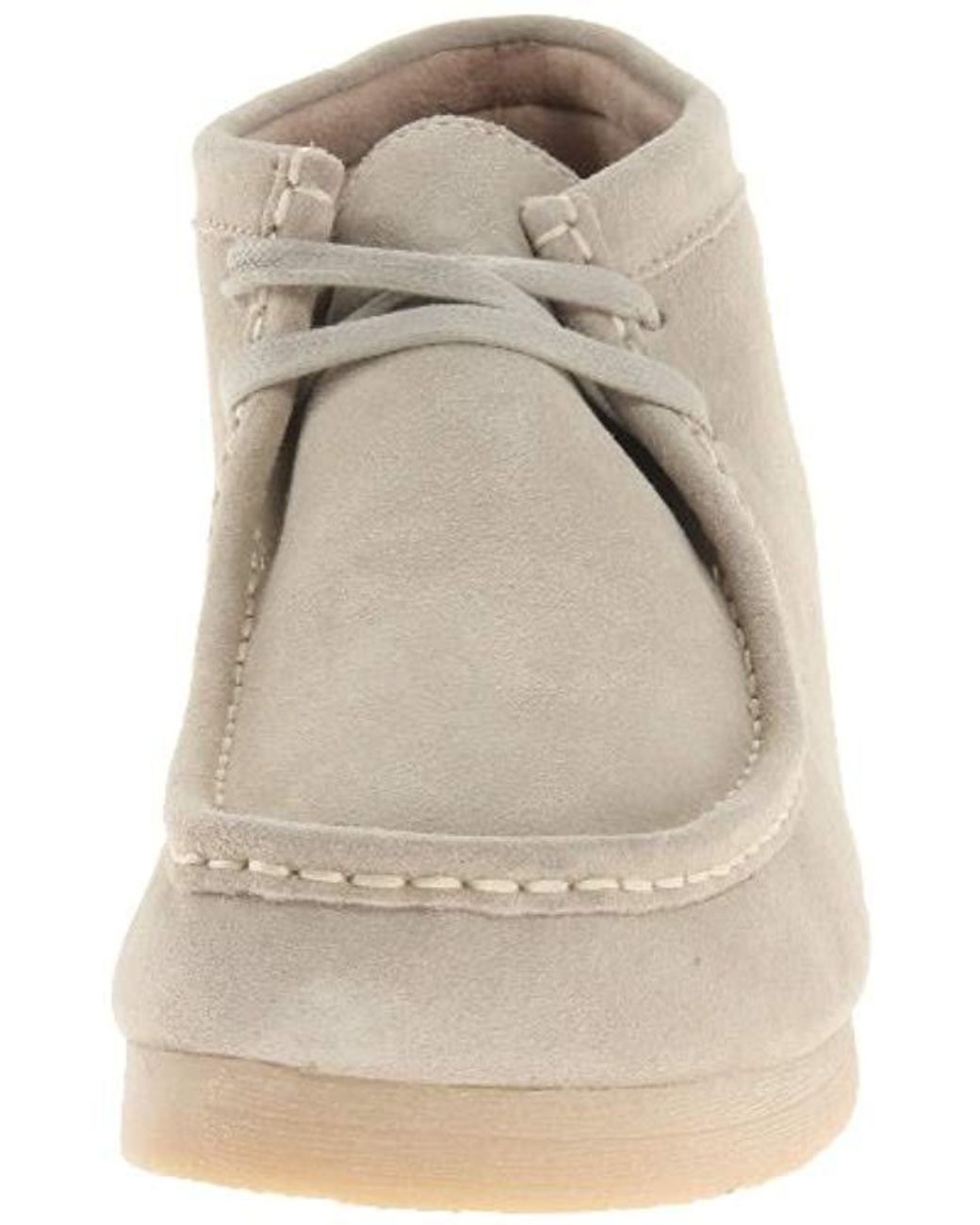 Clarks Stinson Hi Chukka Boot,sand Suede,8 M Us in Natural for