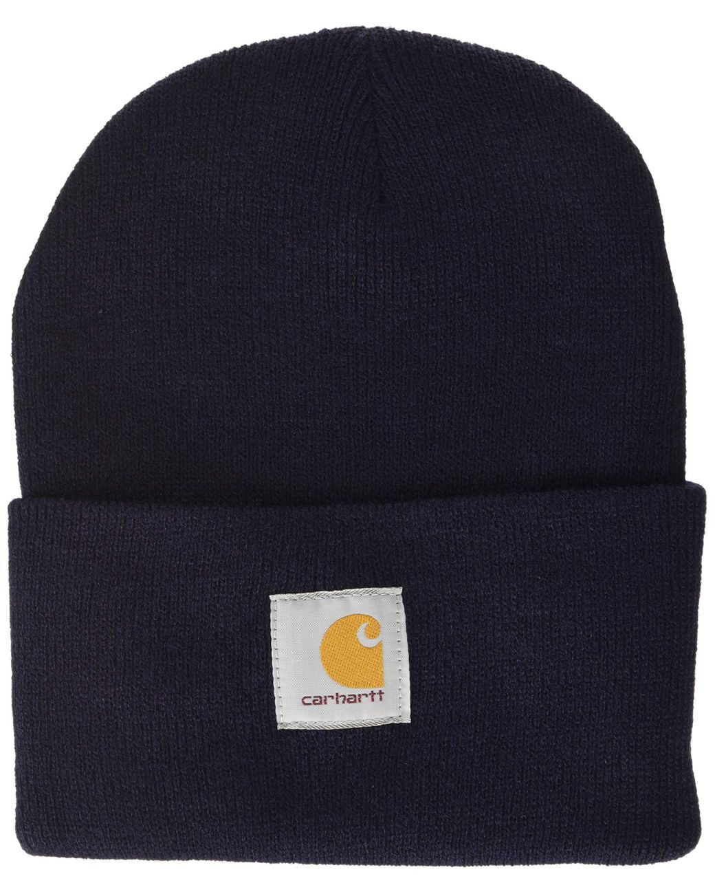 Carhartt Synthetic Knit Cuffed Beanie in Navy (Blue) for Men Lyst