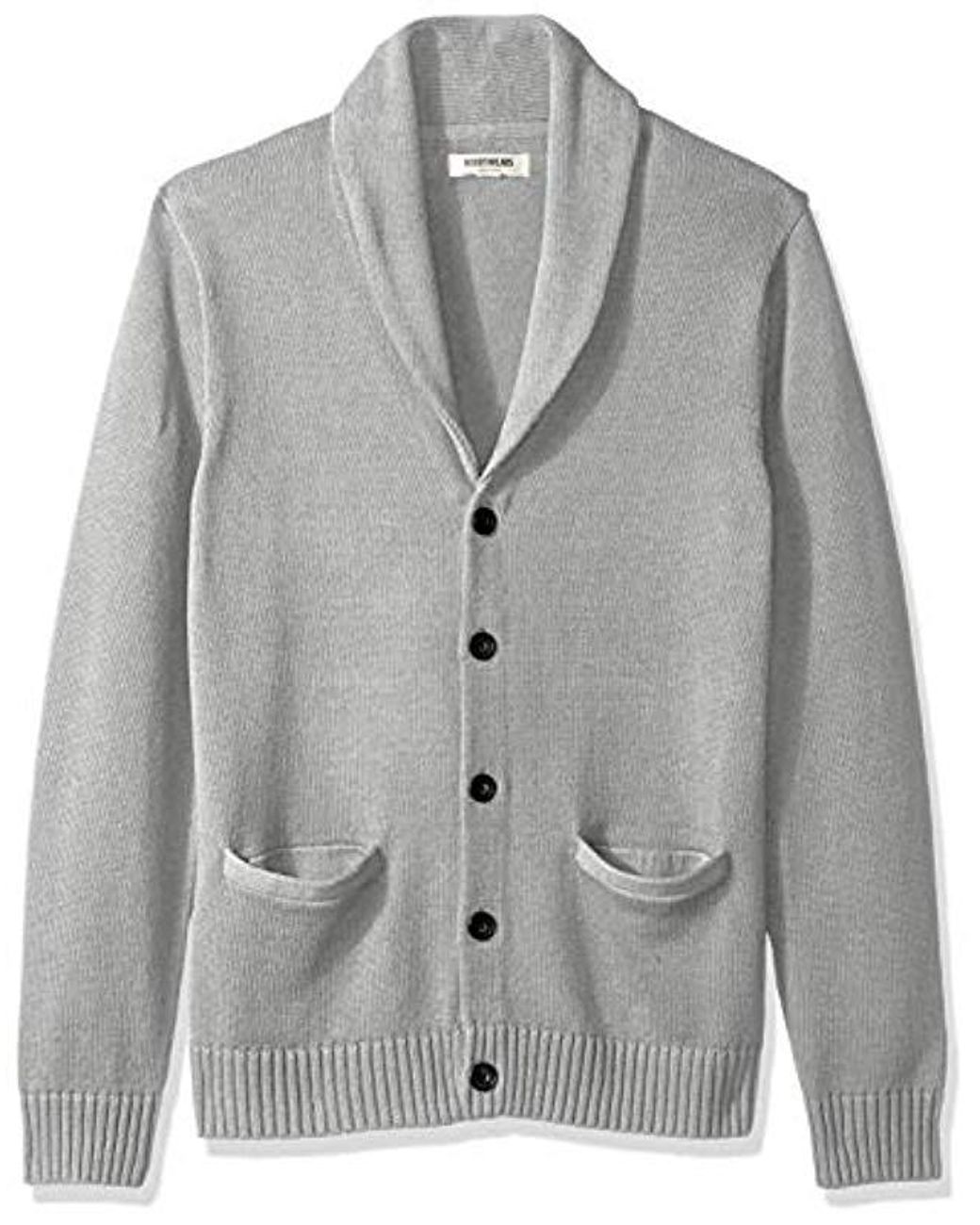 Goodthreads Amazon Brand - Soft Cotton Shawl Cardigan Sweater in ...