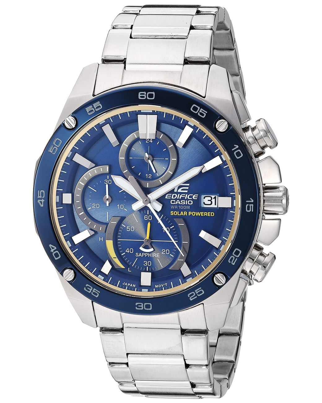edifice blue strap