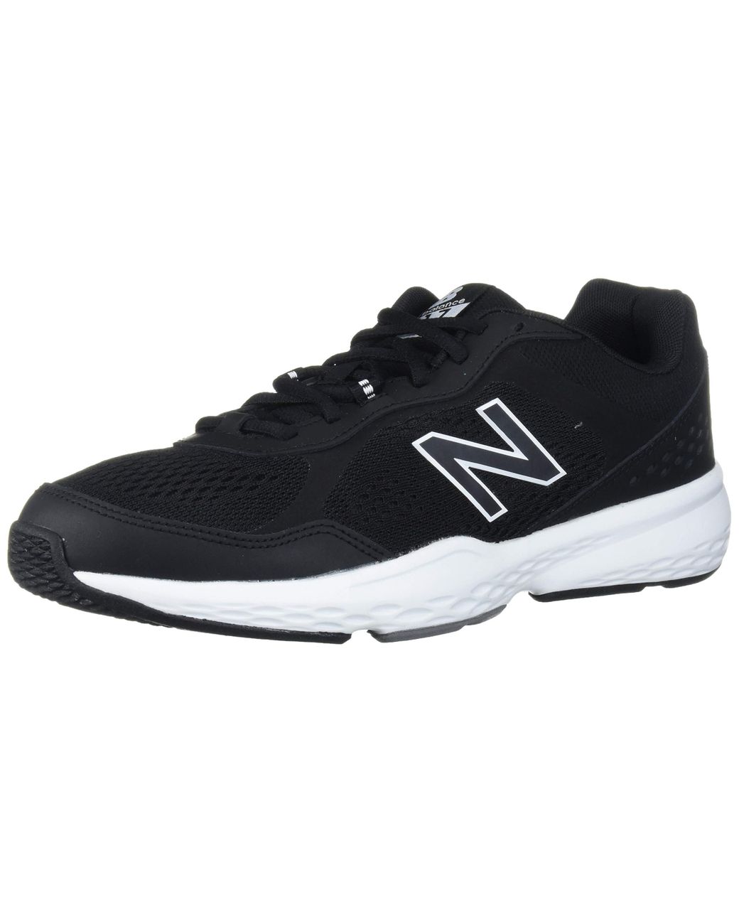 New Balance Synthetic 517 V2 Training Shoe in Black/White (Black) for Men - Save 19% - Lyst