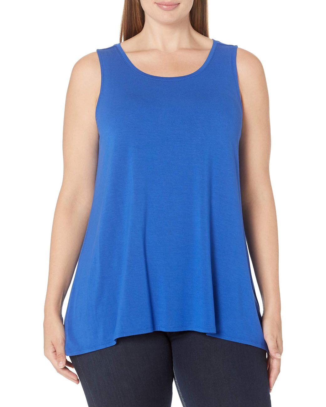 Amazon Essentials Plus Size Swing Tank in Cobalt (Blue) Lyst