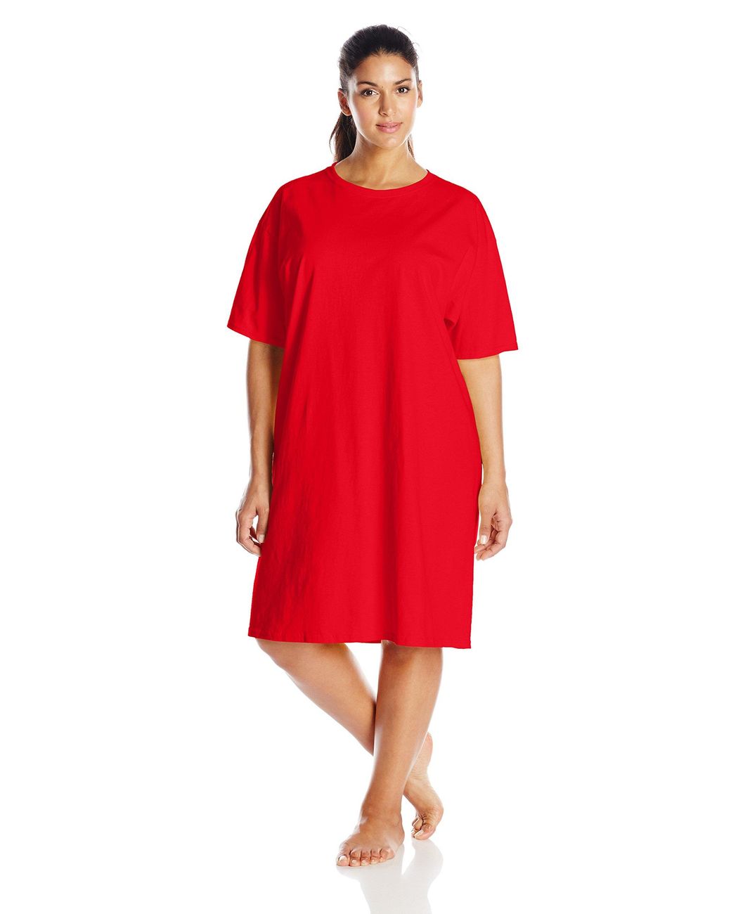 Hanes Wear Around Nightshirt in Red - Save 27% - Lyst