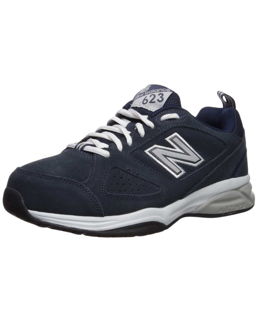 New Balance Suede 623 V3 Casual Comfort Cross Trainer in Navy (Blue) for  Men | Lyst
