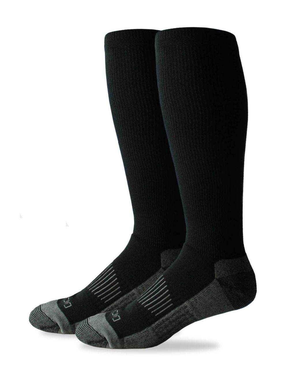 Dickies Light Comfort Compression Over-the-calf Socks in Black for Men ...