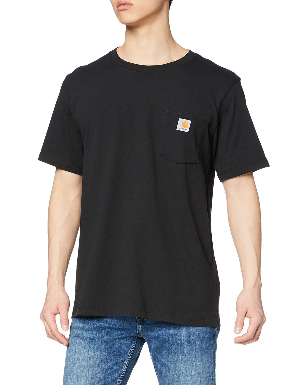 Carhartt Synthetic Size Relaxed Fit T-shirt in Black for Men - Lyst
