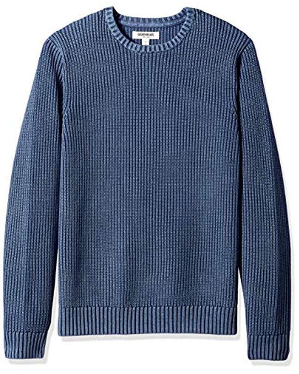 Goodthreads Amazon Brand - Soft Cotton Rib Stitch Crewneck Sweater in ...