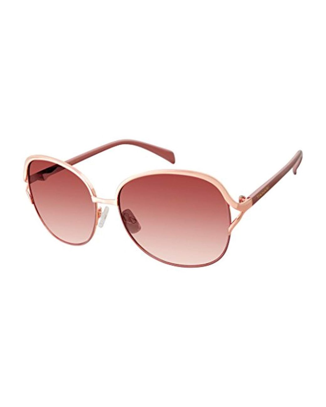 Elie Tahari Th699 Rsrgd Round Sunglasses Rose Gold, 59 Mm in Rose / Rose  Gold (Pink) | Lyst