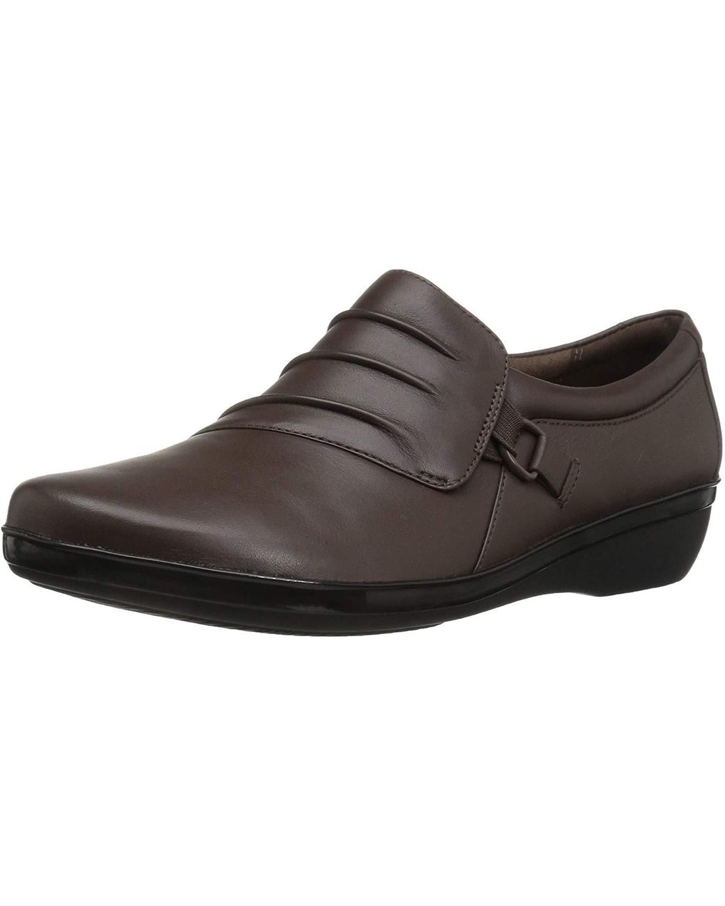 Clarks S Everlay Heidi Everlay Heidi in Dark Brown Leather