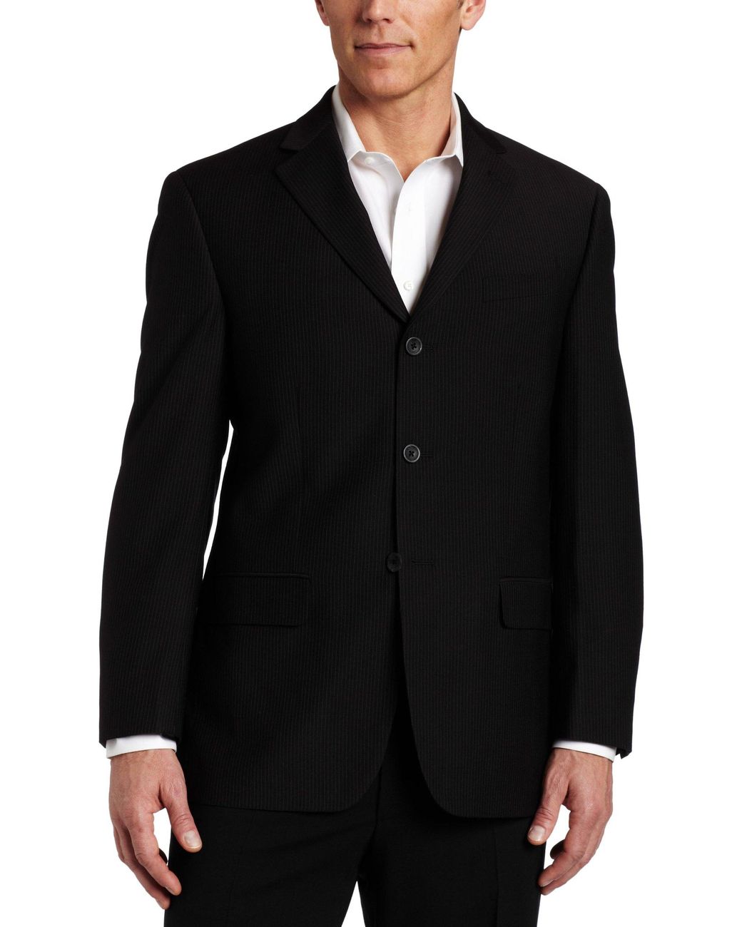 Geoffrey Beene Tonal Plaid Suit Jacket