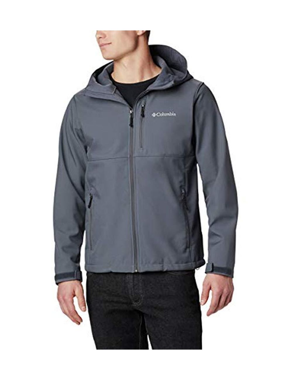 Columbia Mens Ascender Hooded Softshell Jacket With Hood Columbia