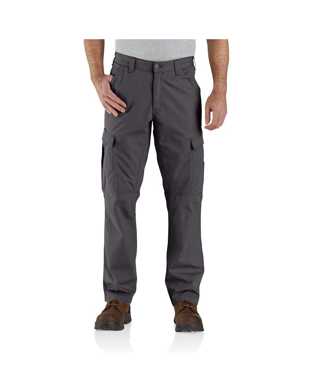 Carhartt Synthetic Force Relaxed Fit Ripstop Cargo Work Pant in Gray for Men - Lyst