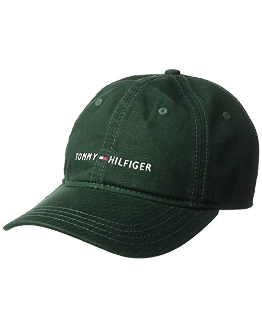 green tommy hilfiger hat