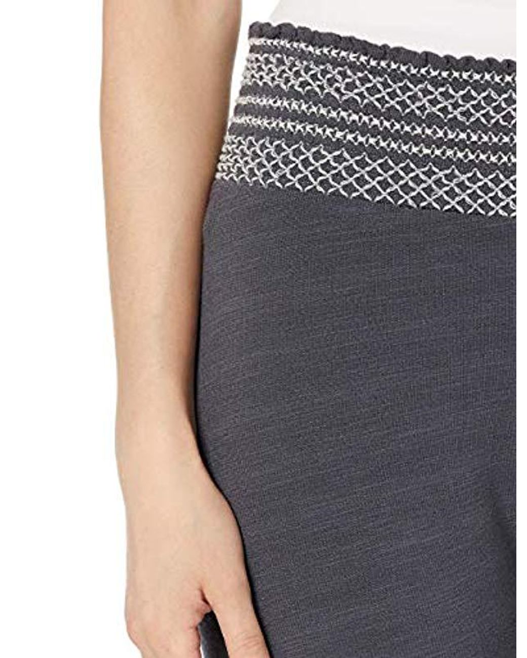 Monrow Womens Smocked Waist Sweats