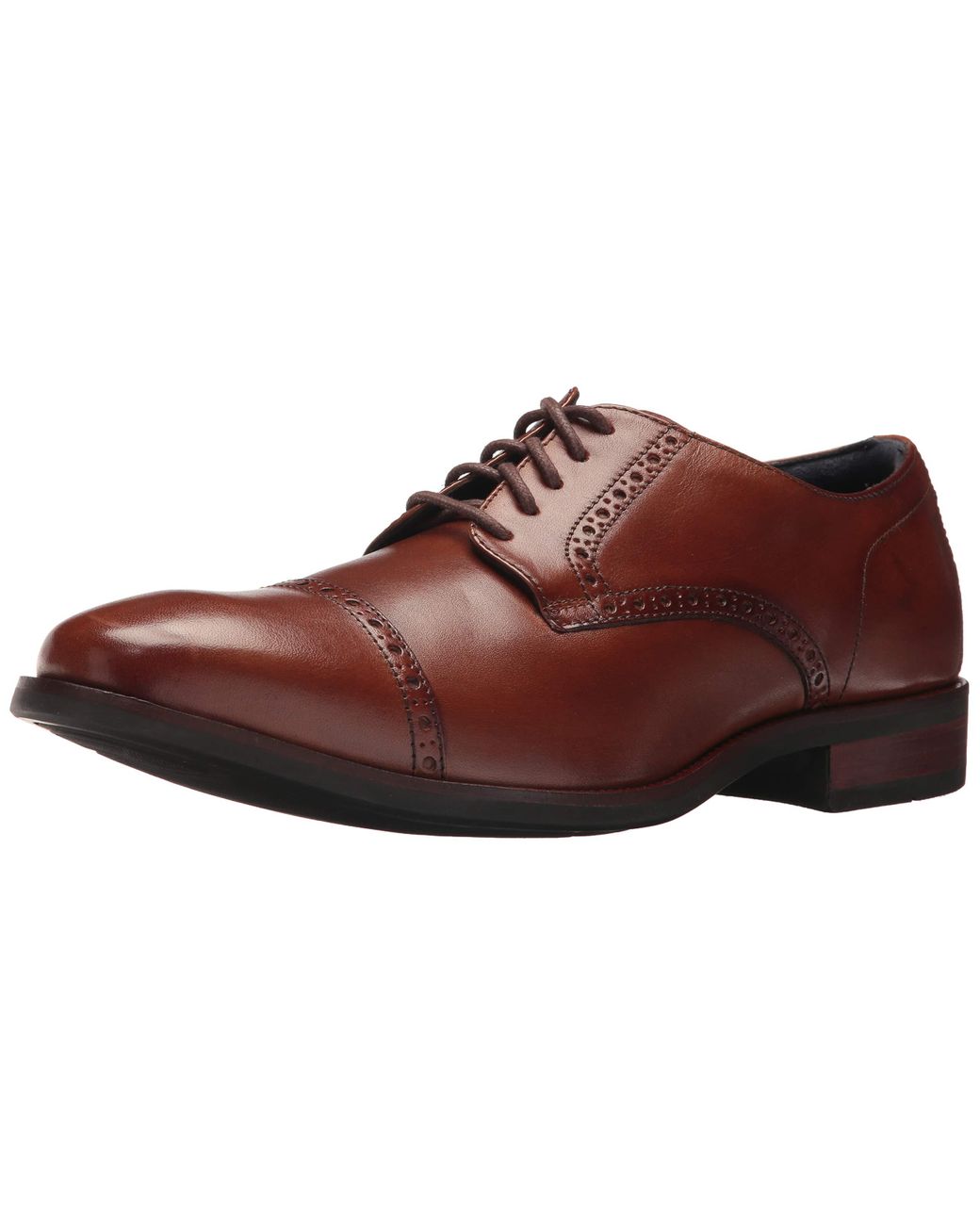 cole haan watson tan cap toe oxfords