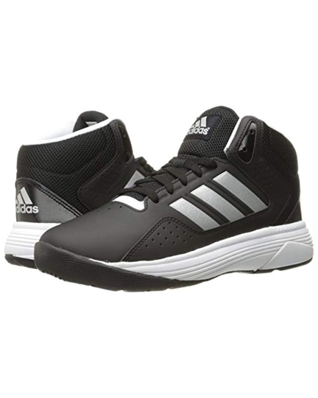 adidas Neo Cloudfoam Ilation Mid Wide Basketball Shoe in Black for Men |  Lyst