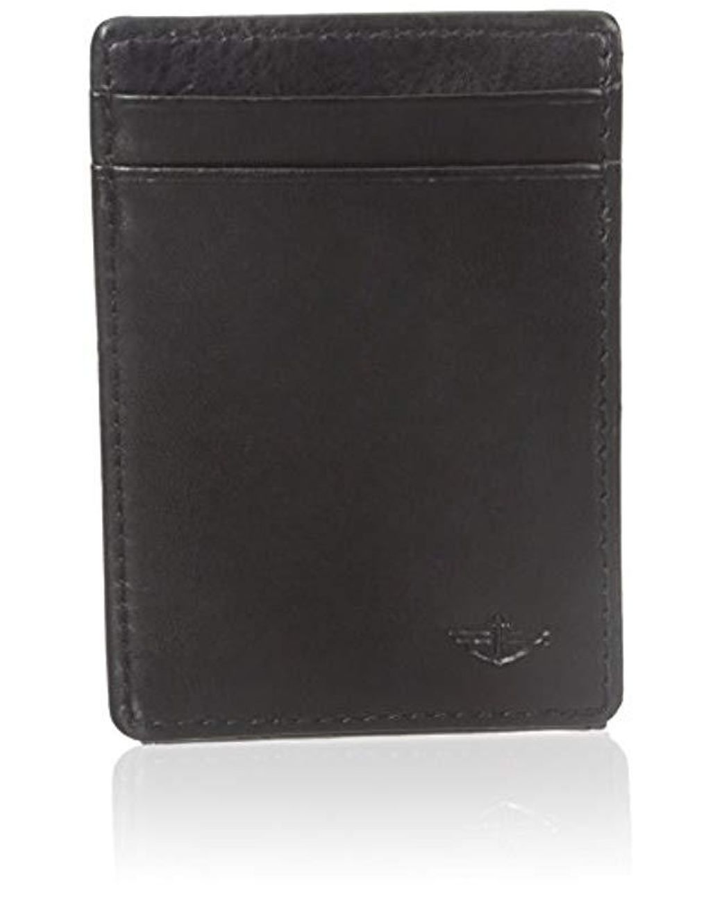 Dockers Slim Money Clip Wallet,black,one Size for Men Lyst