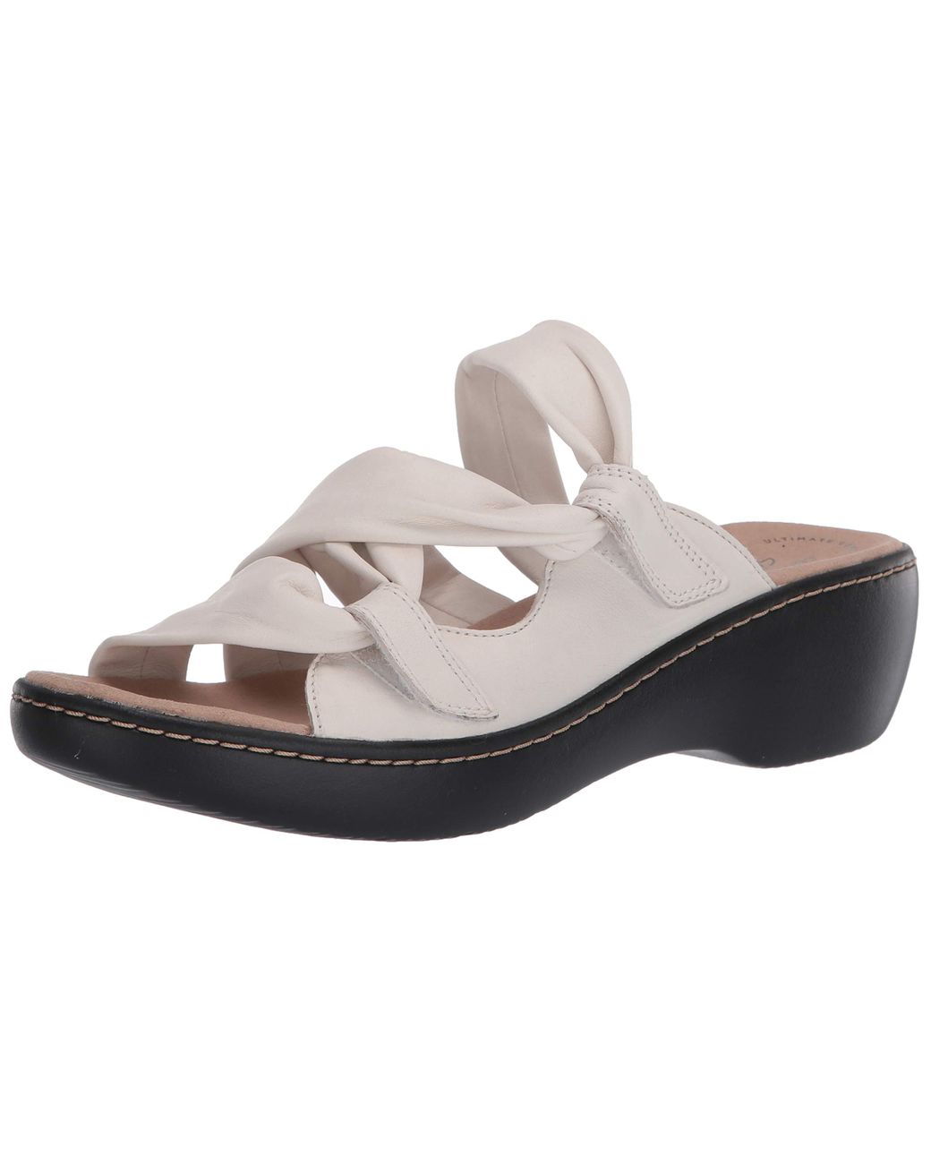 Clarks Leather Delana Jazz Sandal - Save 21% - Lyst
