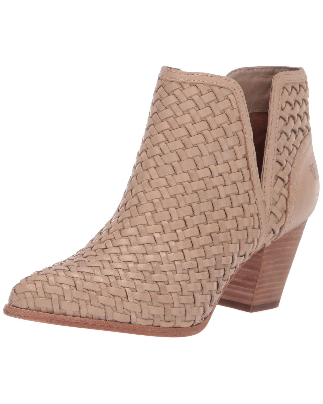 frye reed woven bootie
