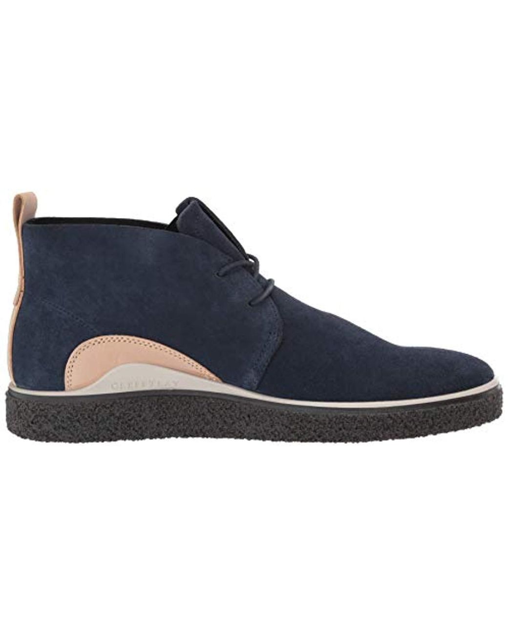 Ecco Crepetray S Desert Boots in Blue for Men Lyst UK
