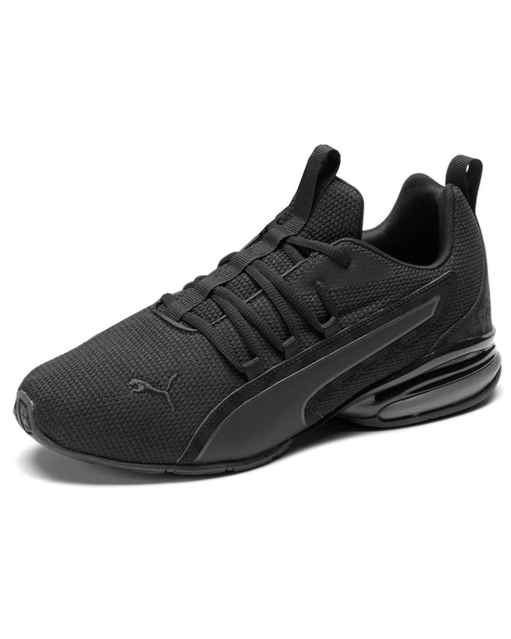 PUMA Mens Axelion Nxt Camo Wide Running Sneakers Shoes - Black, Black ...