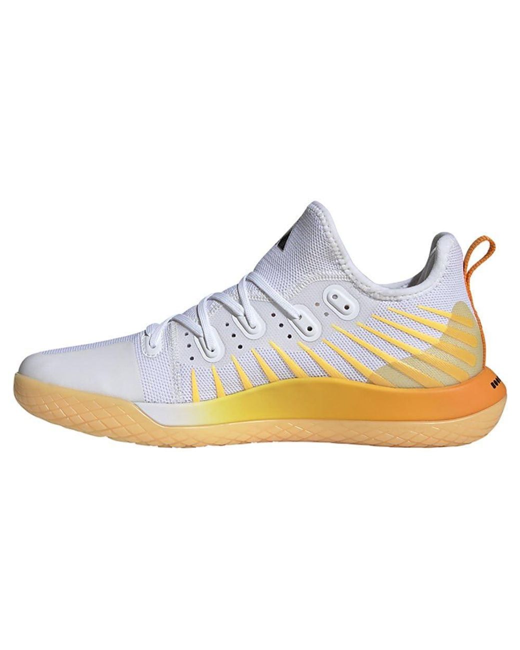 Adidas stabil x men's indoor shoes black yellow hotsell